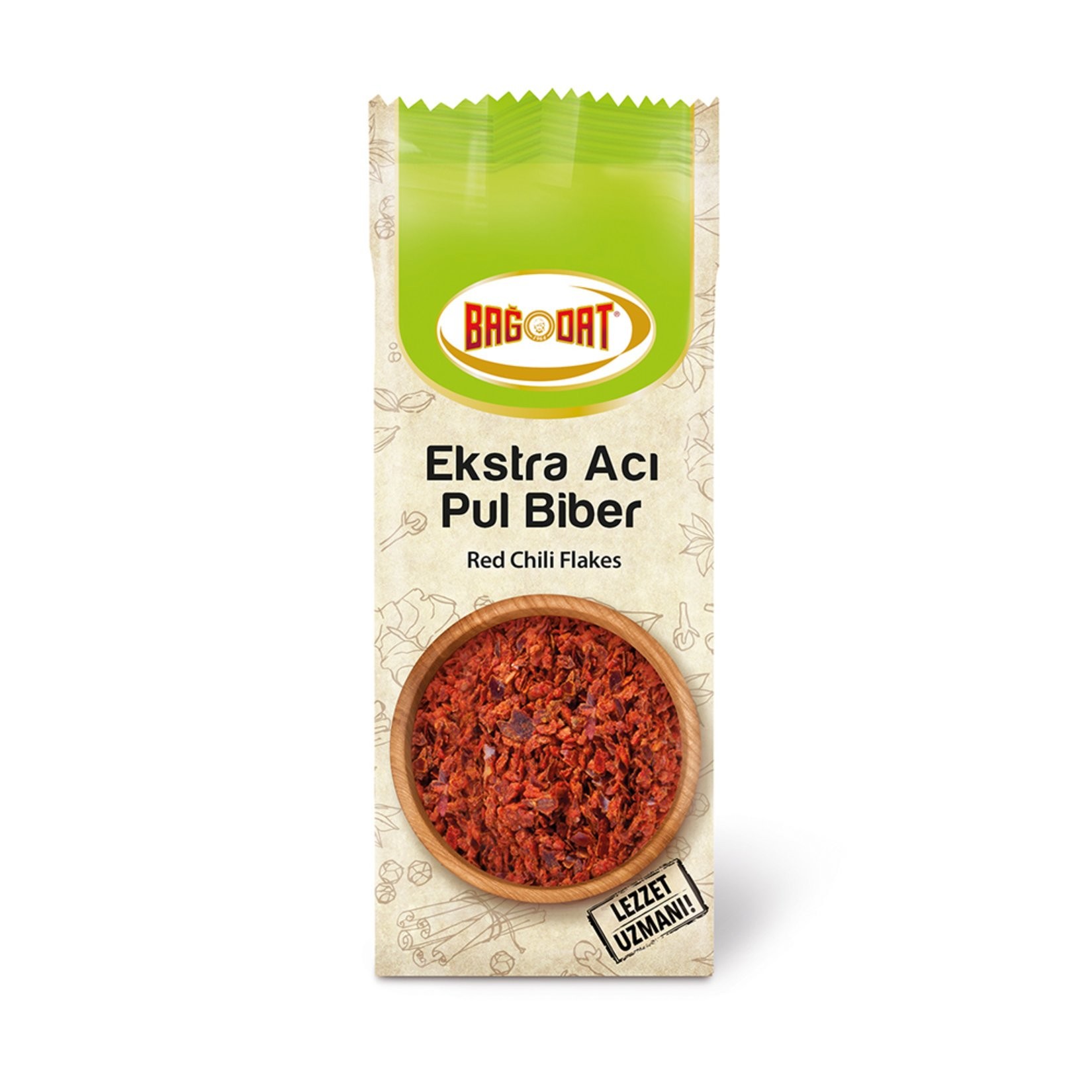 Bağdat Extra Acı Pul Biber 80 Gr