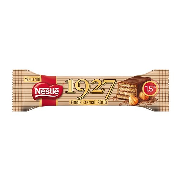 Nestle 1927 Fındıklı Sütlü Gofret 28 Gr