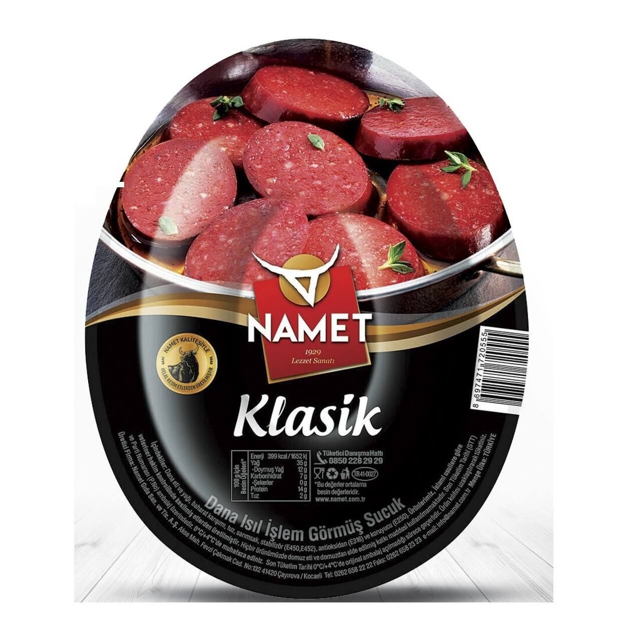 Namet Dana Isıl İşlem Görmüş Kangal Sucuk 200 Gr