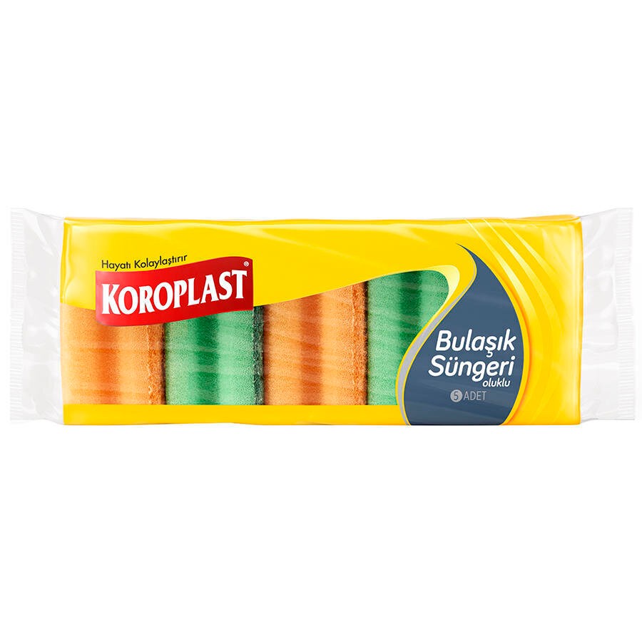 Koroplast Bulaşık Süngeri 5 Adet