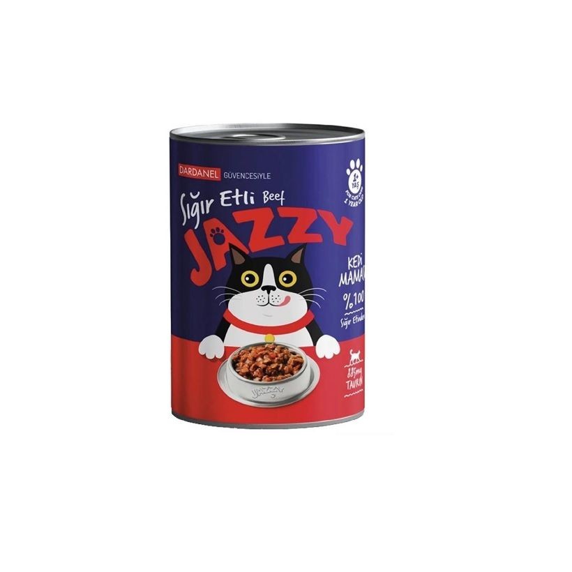 Dardanel Jazzy Kedi Maması Etli 400 Gr