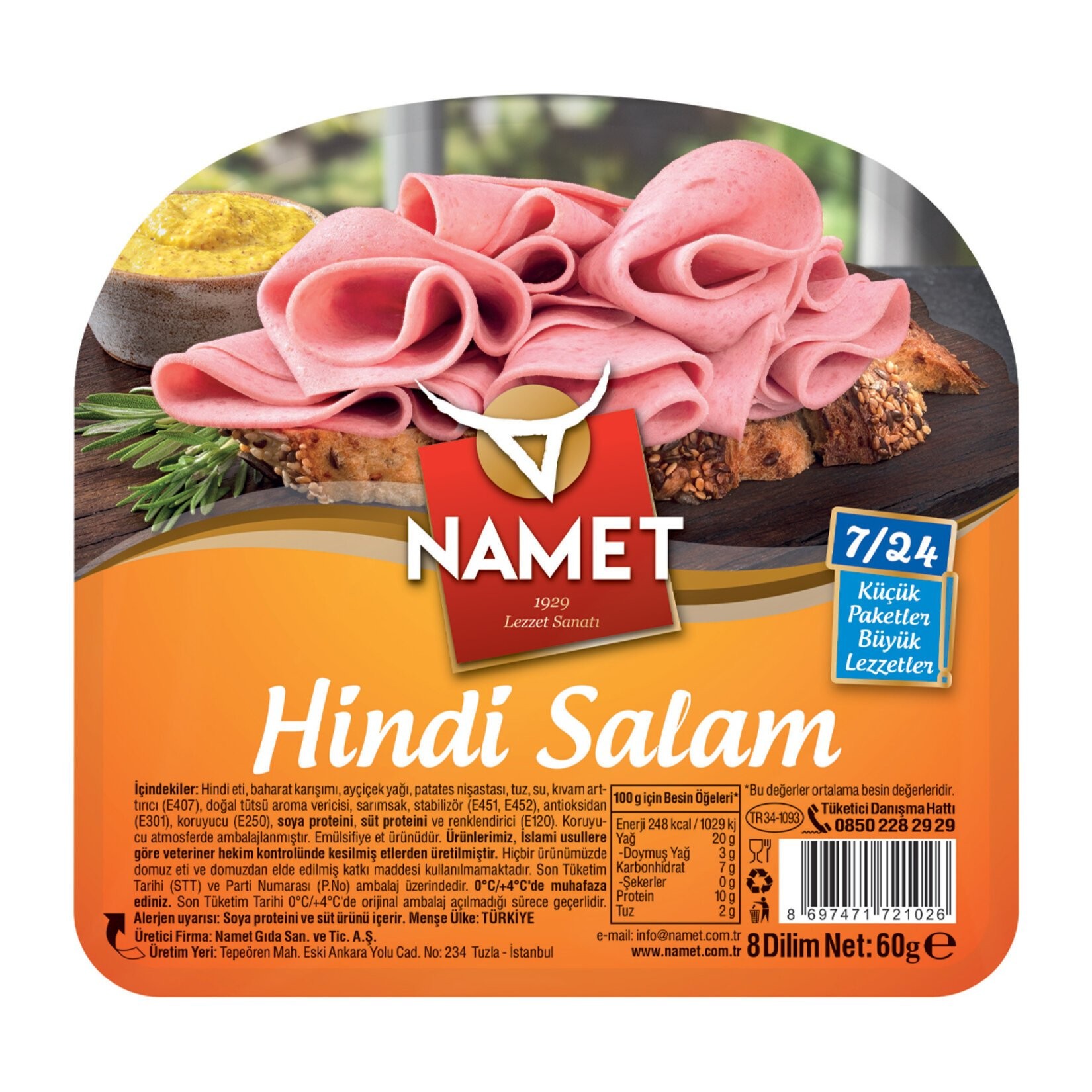 Namet 7/24 Hindi Salam 60 Gr