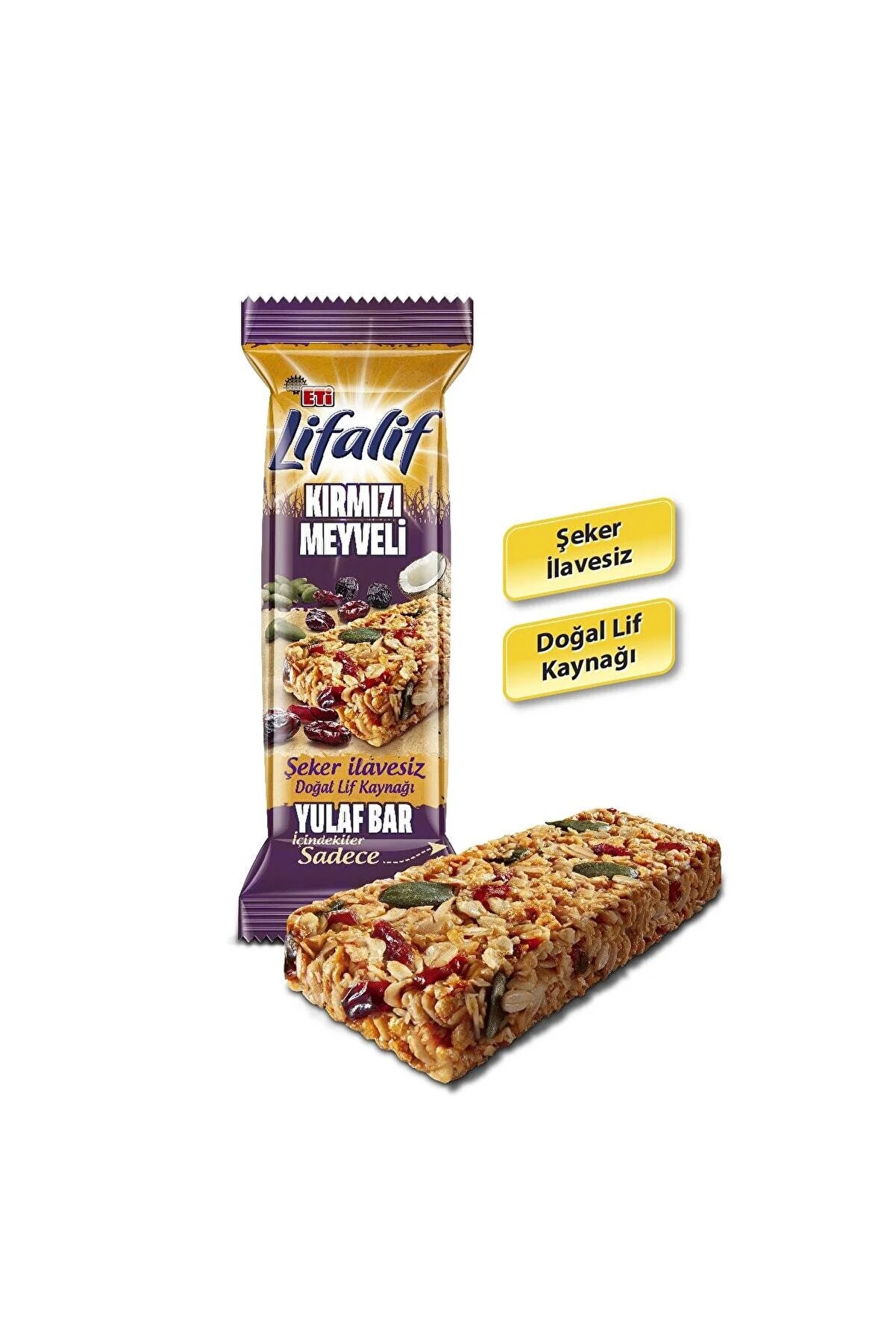 Eti Lifalif Kırmızı Meyveli Yulaf Bar 35 Gr