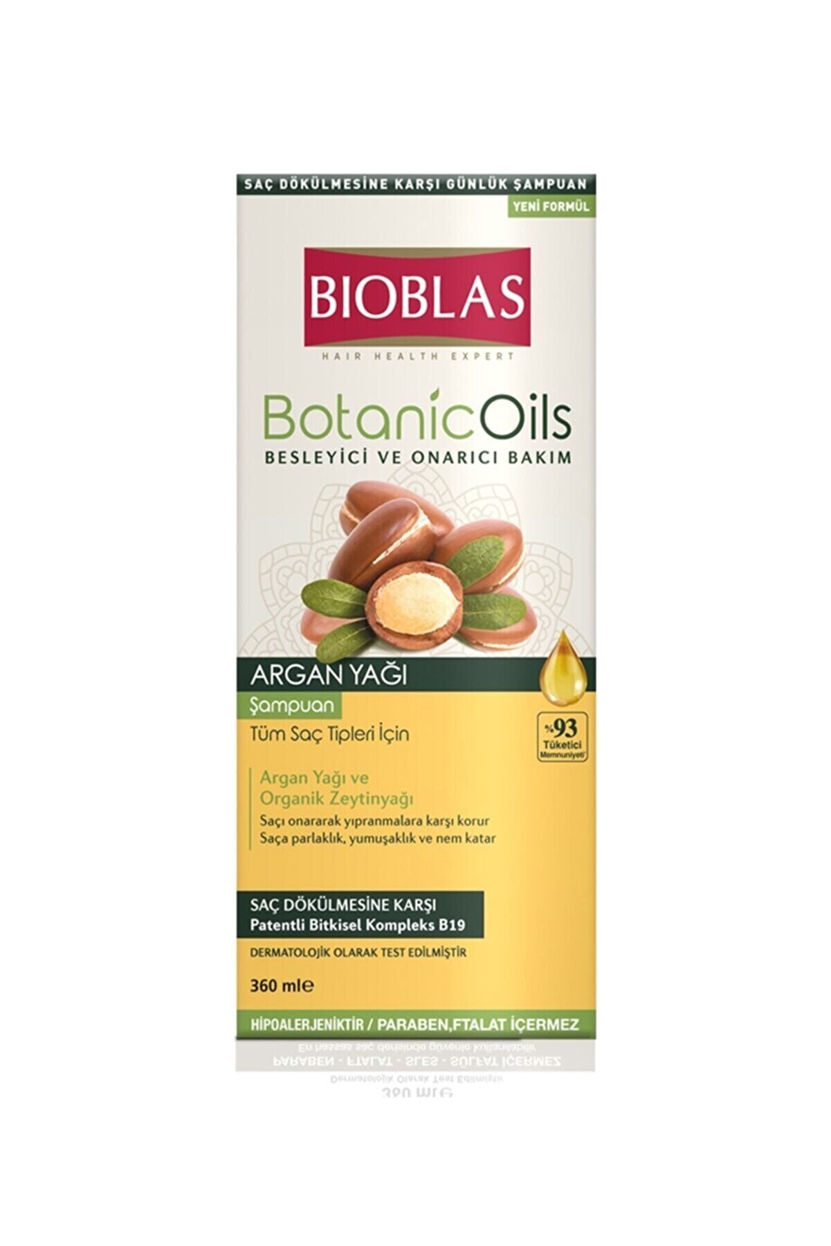 Bioblas Argan Yağlı 360 Ml