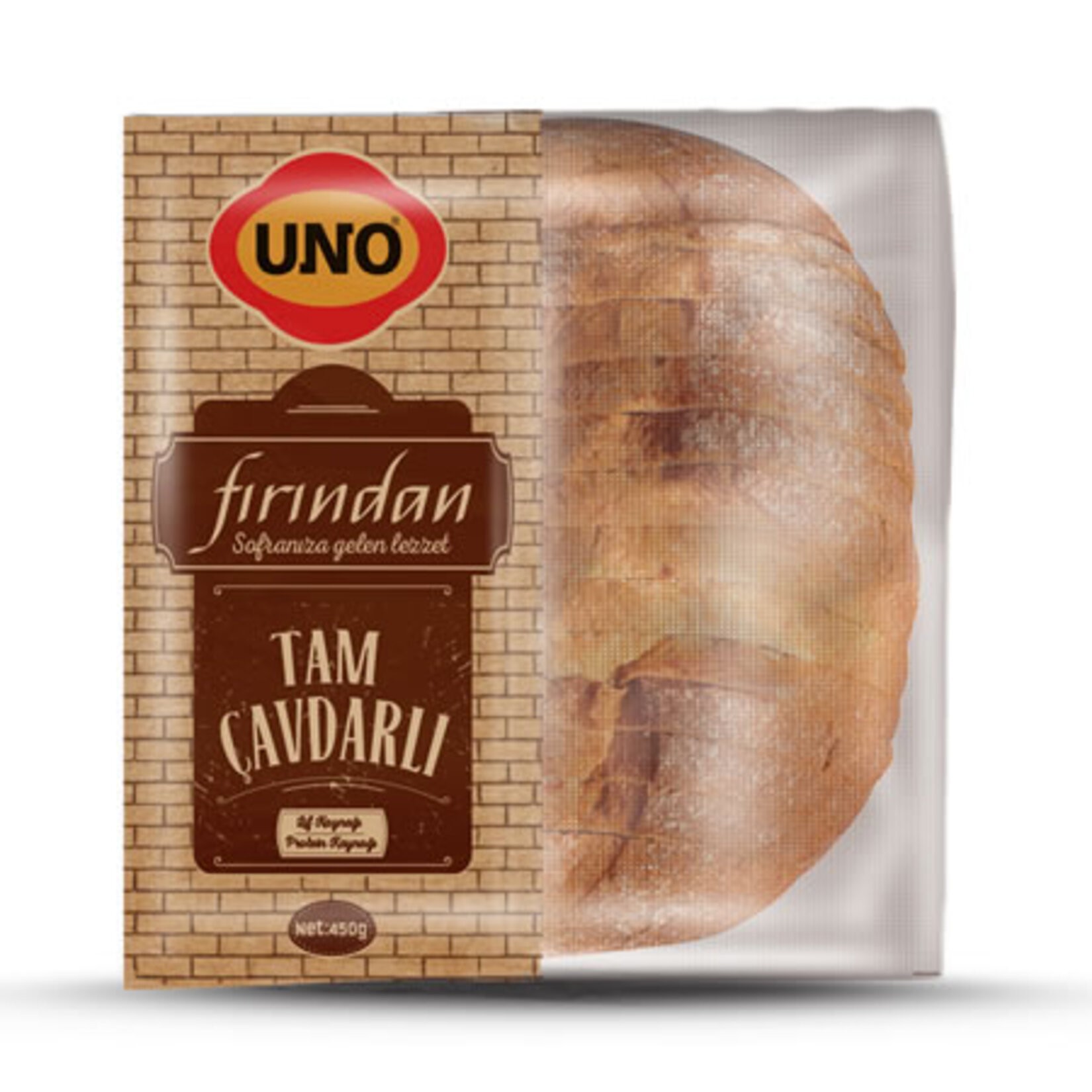 Uno Fırından Tam Çavdar 450 Gr