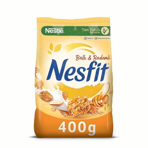 Nestle Nesfit Ballı Badem 400 Gr