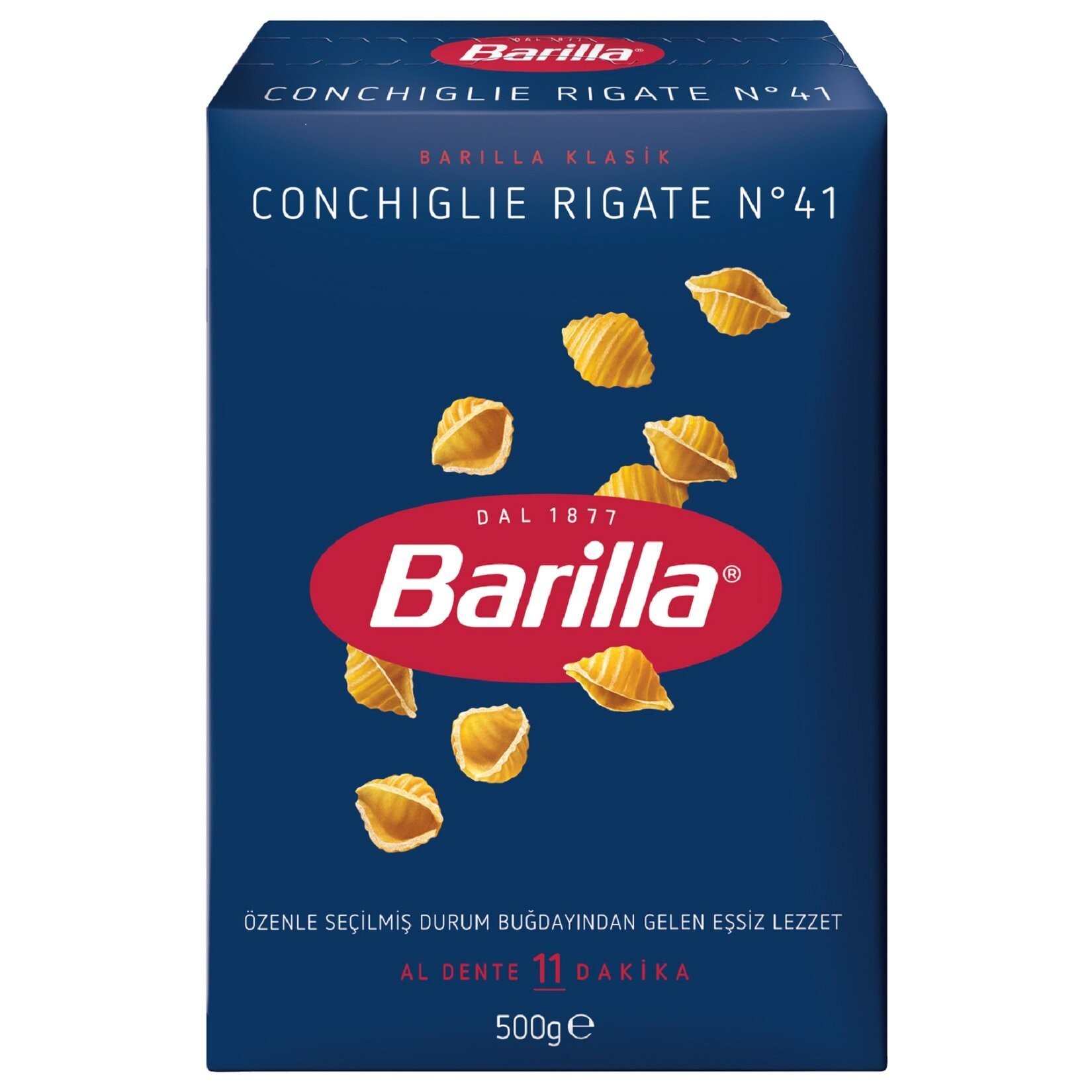 Barilla Conchiglie Rigate N41 500 Gr