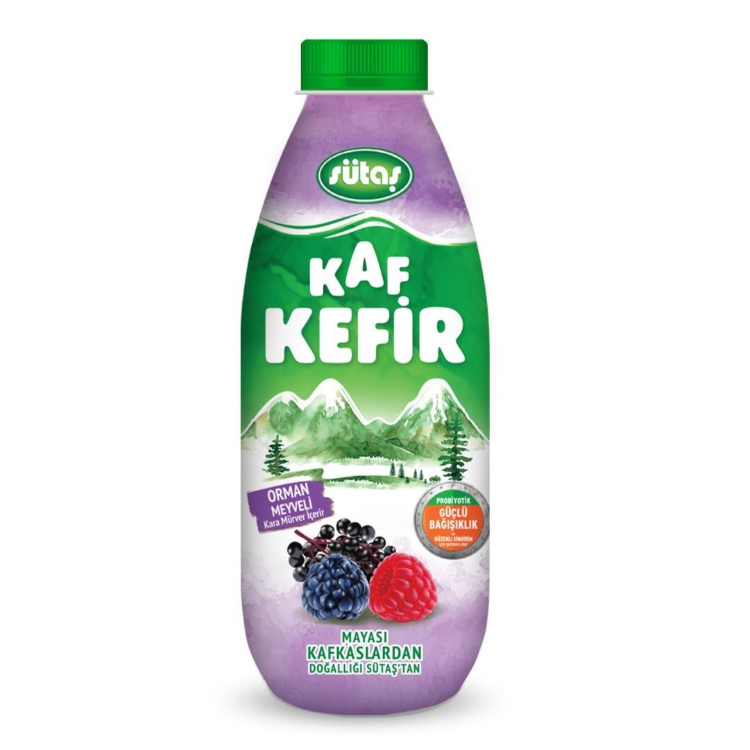 Sütaş Orman Meyveli Kaf Kefir 1 L