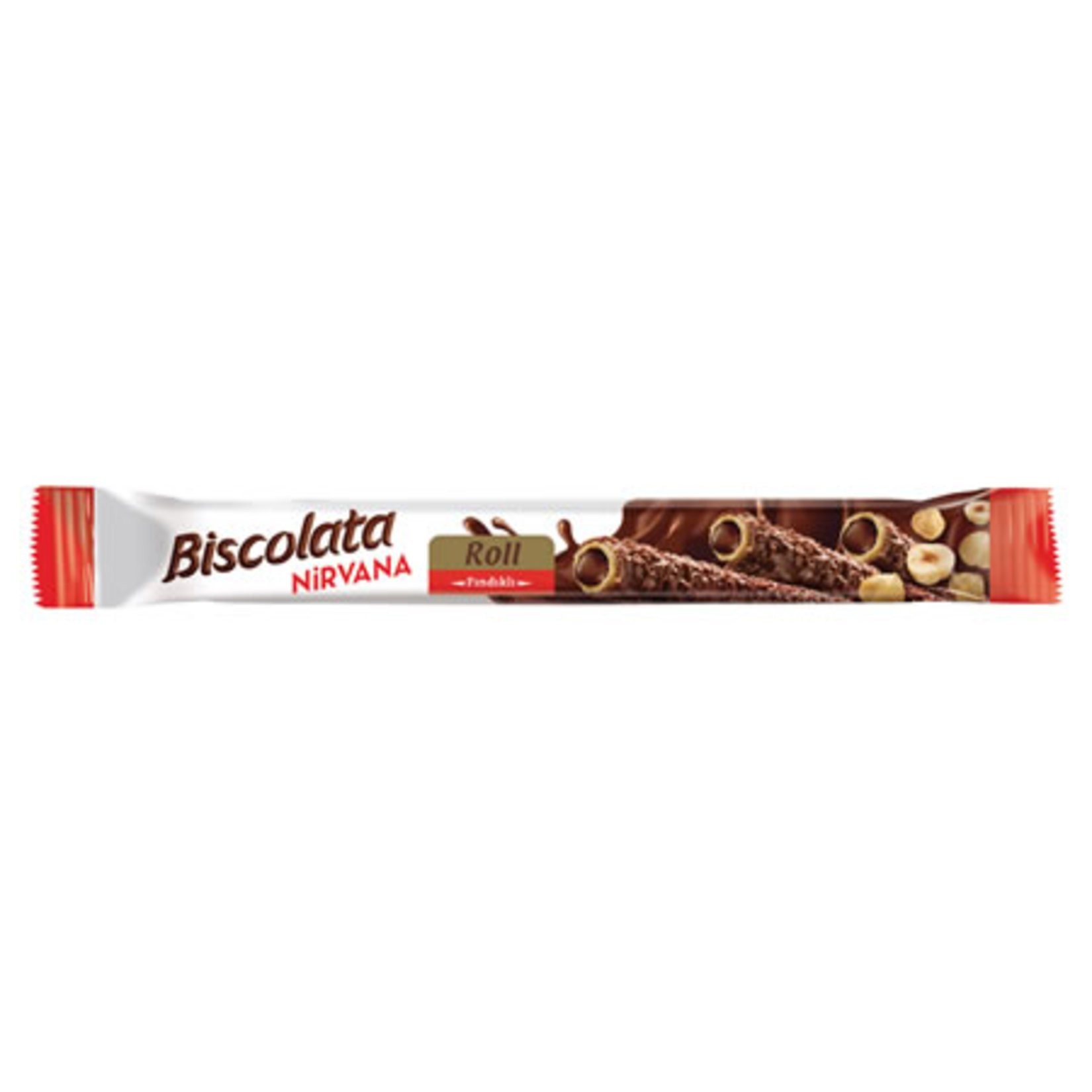 Biscolata Nirvana Roll Bitter Çikolatalı Gofret 27.5 Gr