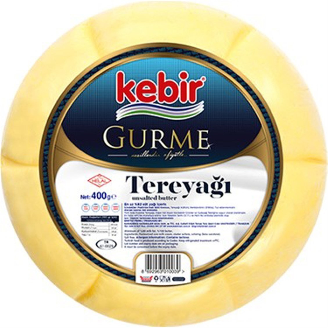 Kebir Tereyağı Tuzsuz Gurme 400 Gr