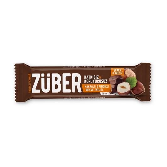 Züber Kakao Fındıklı Meyve Bar 40 gr