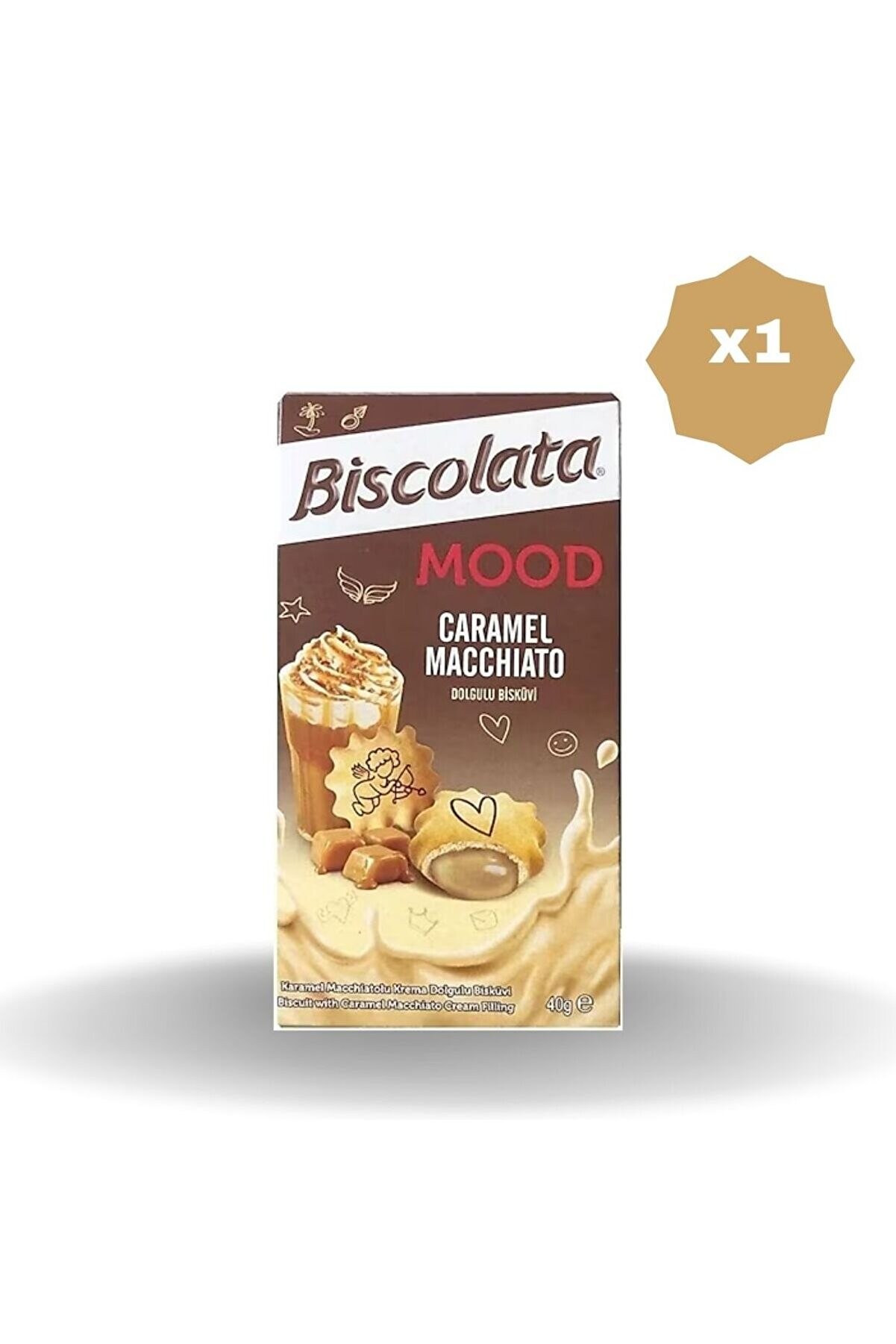 Şölen Biscolata Mood Caramel Macchiato 40 Gr