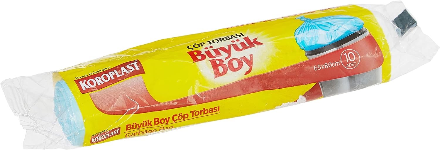 Koroplast Büyük Boy Çöp Torbası 65x80 Cm