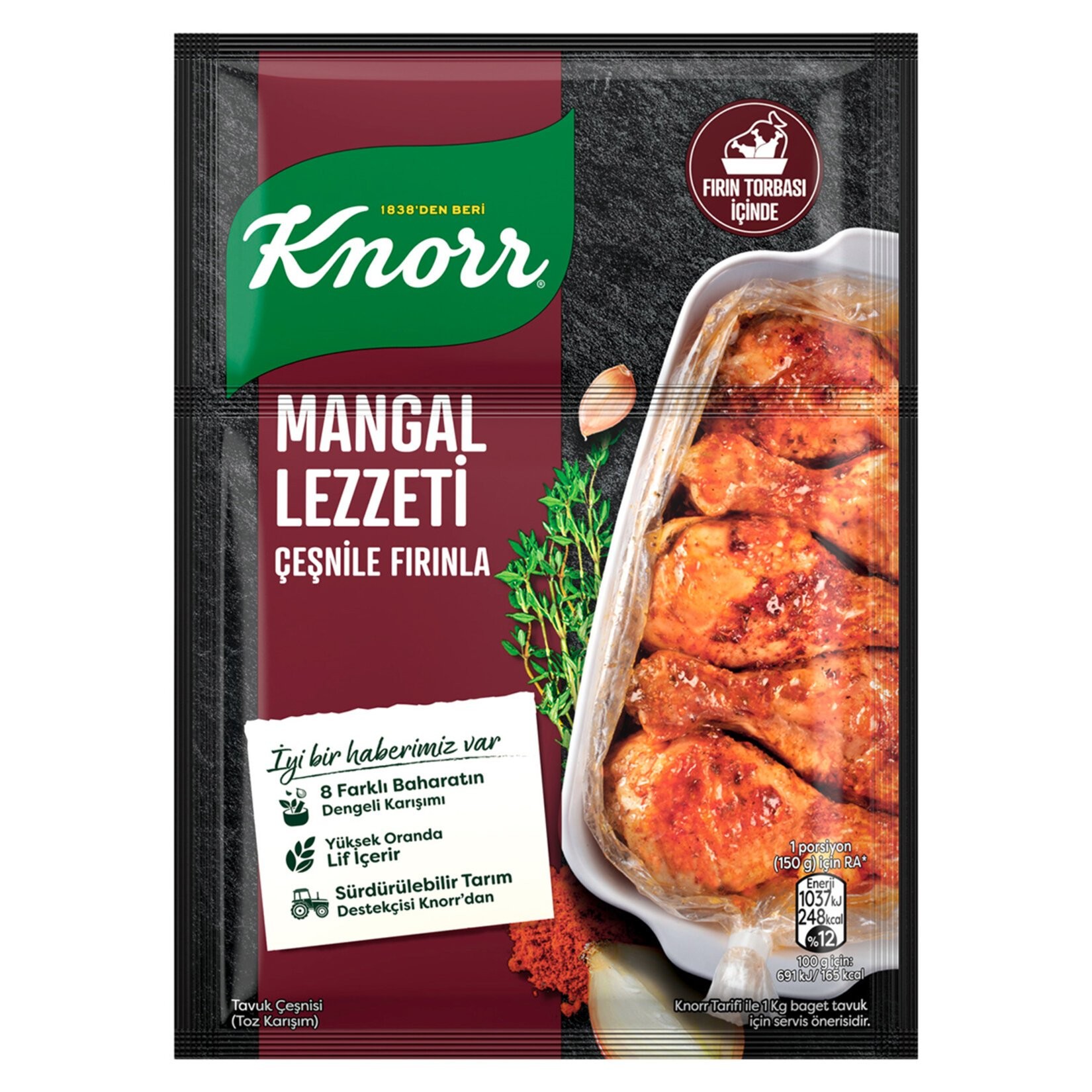 Knorr Fırından Tavuk Çeşnili Mangal Lezzeti 29 Gr