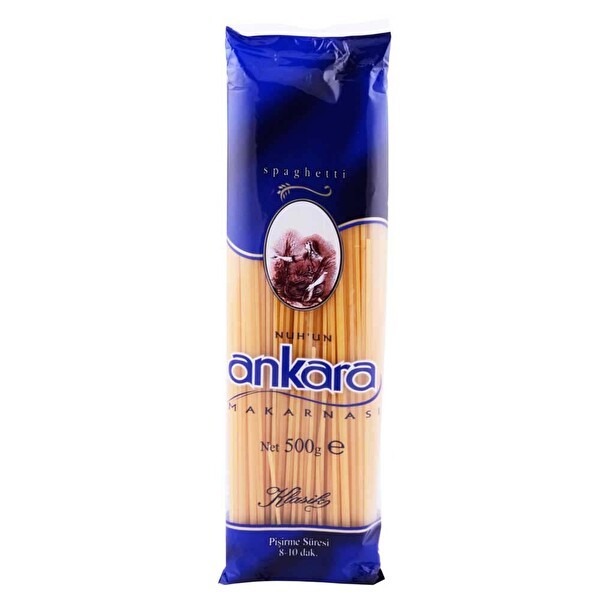 Nuhun Ankara Spaghetti Makarna 500 Gr