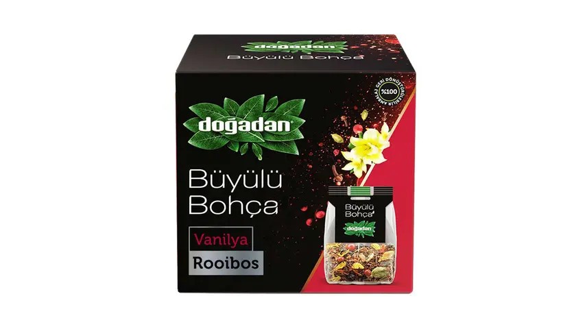 Doğadan Büyülü Bohça Rooibos-Vanilya 10'lu