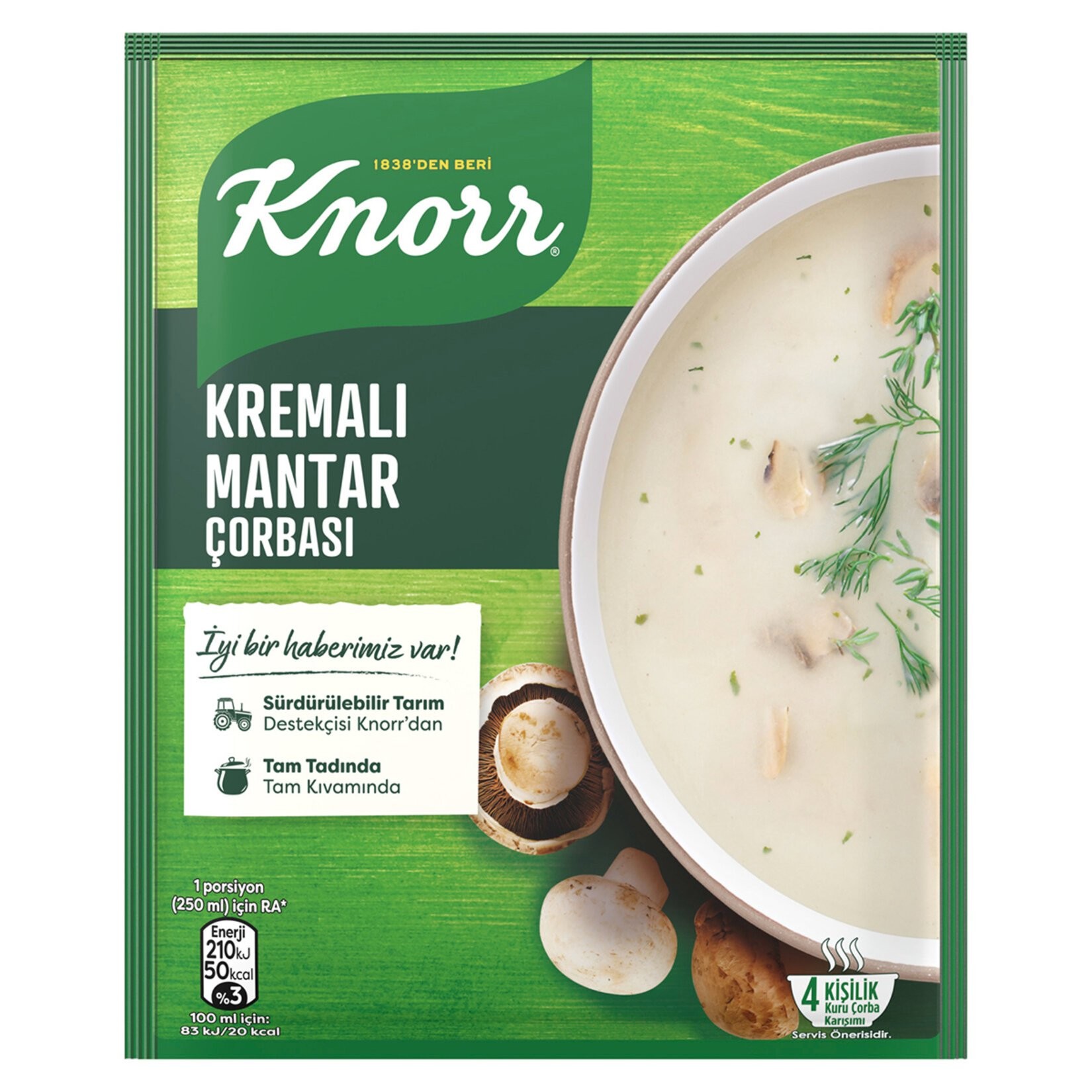 Knorr Kremalı Mantar Çorbası 63 Gr