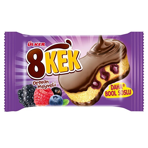 Ülker 8 Kek Orman Meyveli 55 Gr