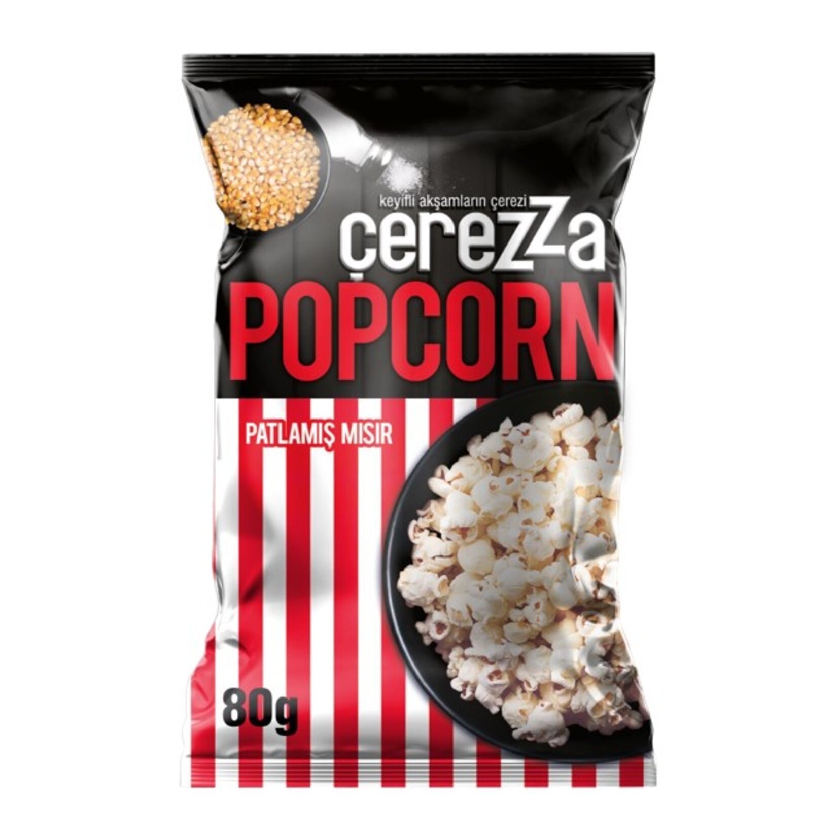 Çerezza Popcorn Patlamış Mısır 80 Gr