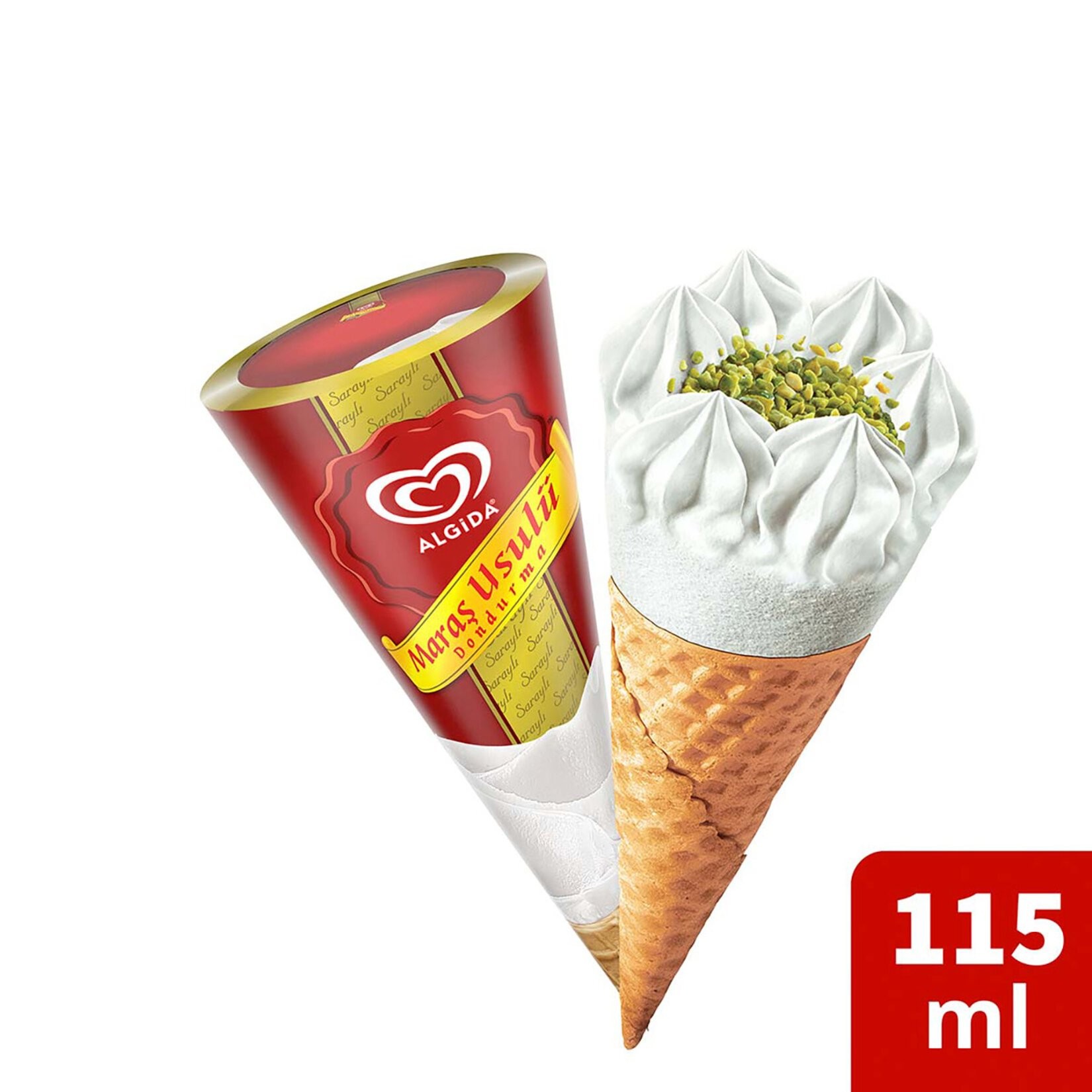 Algida Cornetto Maraş Usulü Dondurma 115 Ml