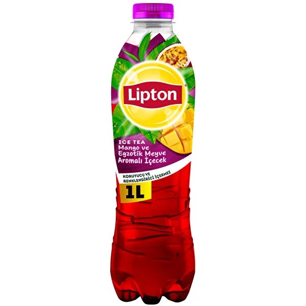 Lipton Ice Tea Mango ve Egzotik Meyve 1 L