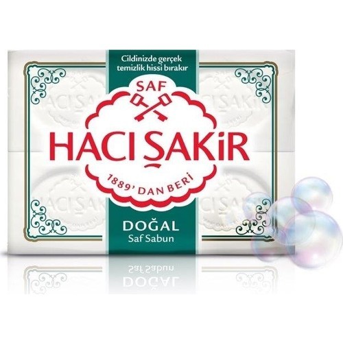 Hacı Şakir Doğal Saf Sabun 4'lü