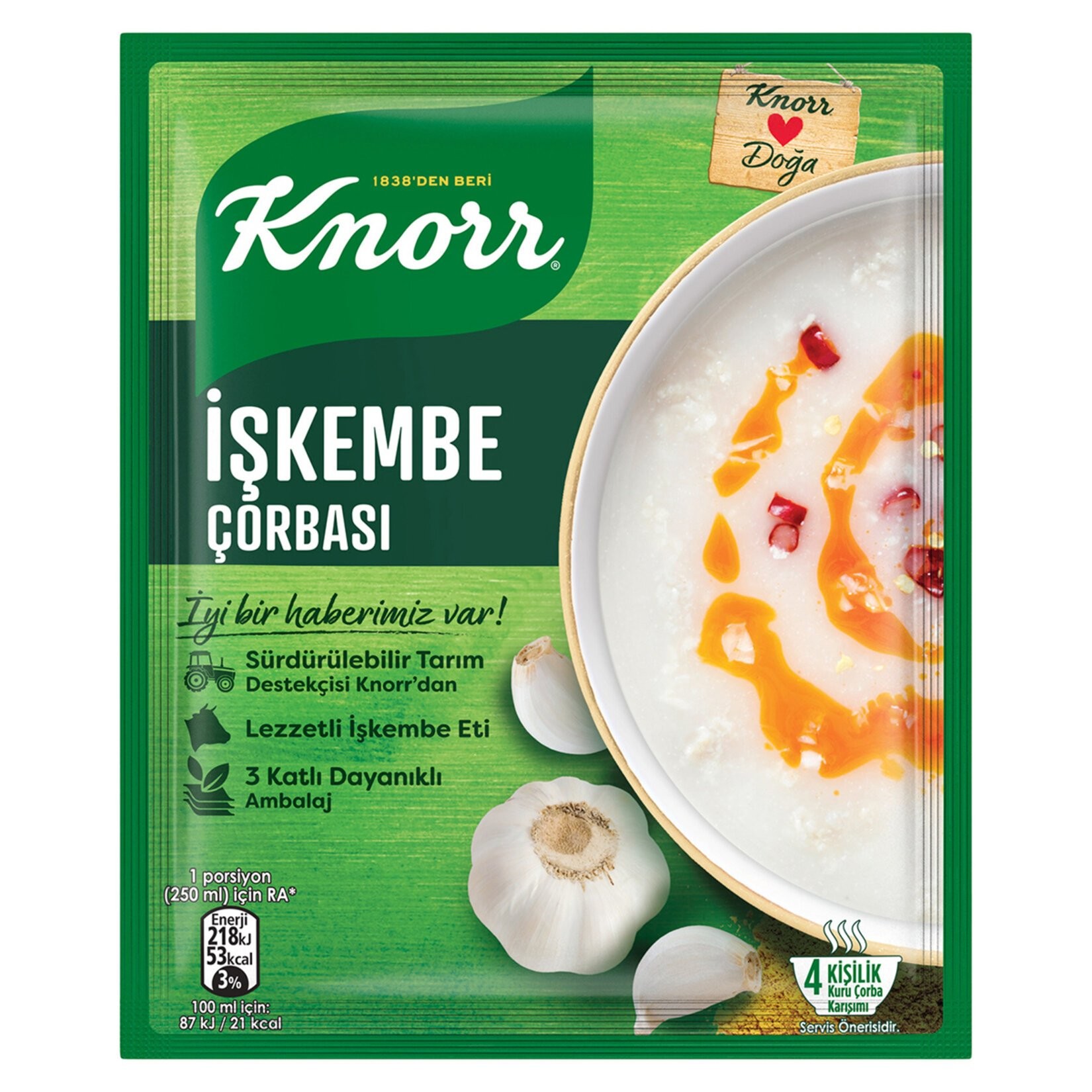 KNORR ISKEMBE CORBASI 63GR