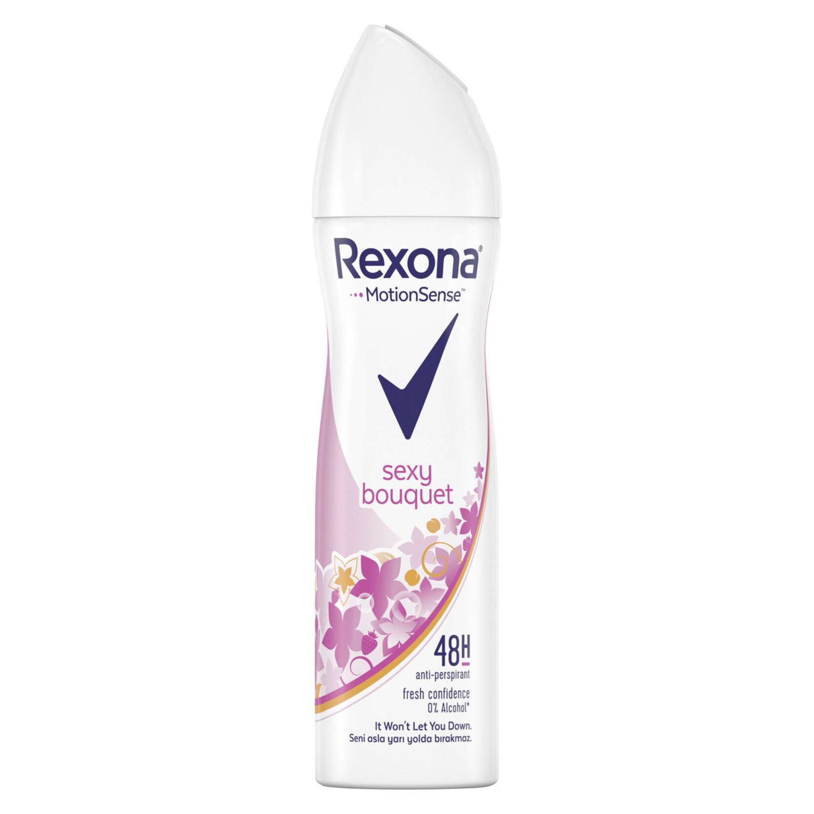 Rexona Kadın Deodorant Sexy Bouquet 72 Saat Kesintisiz Üstün Koruma 150 Ml