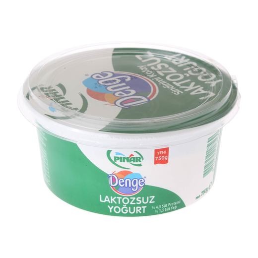 Pınar Laktozsuz Yarım Yağlı Yoğurt 750 Gr