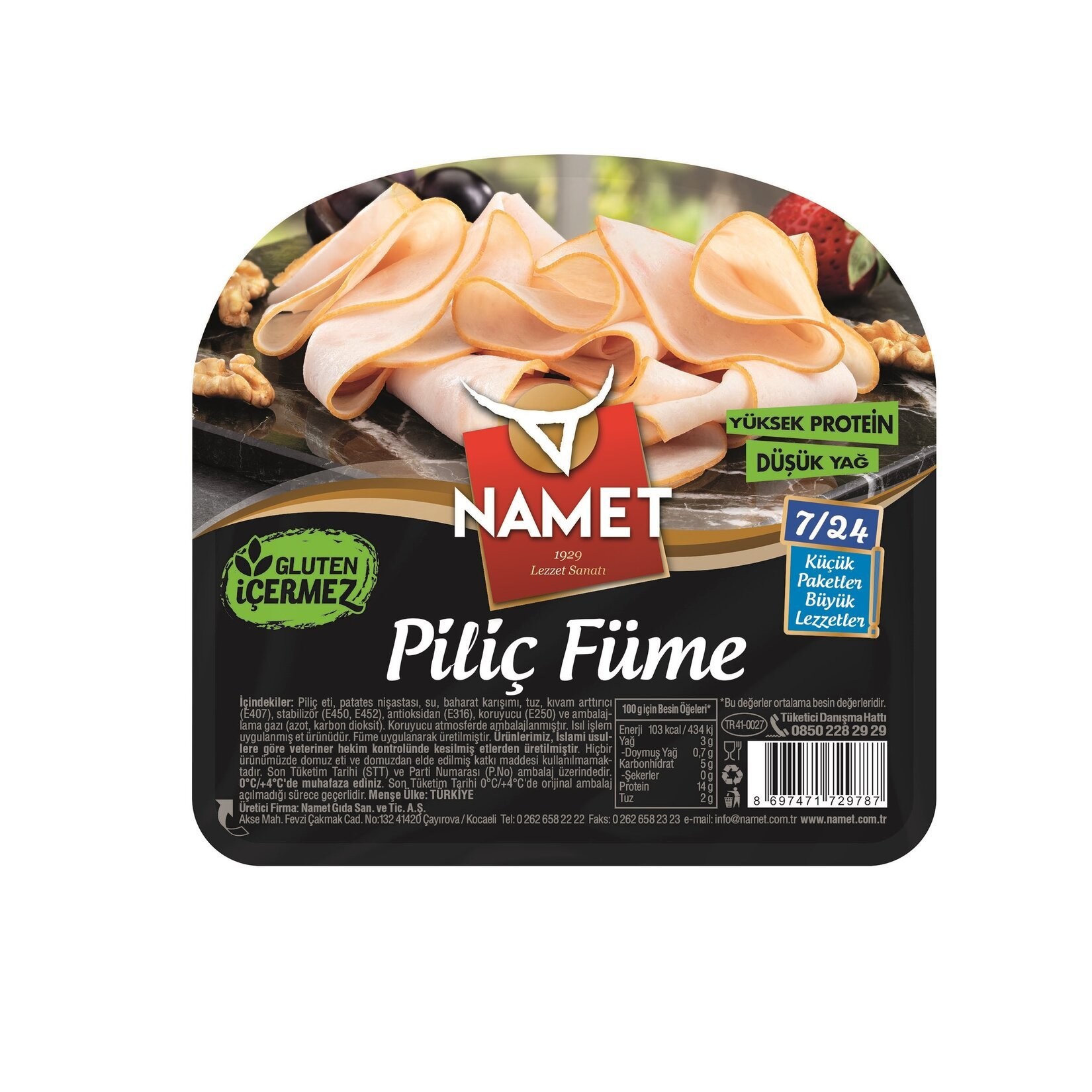 Namet 7/24 Piliç Füme 50 Gr