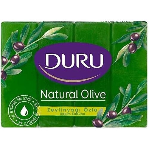 Duru Zeytinyağı Özlü Sabun 4'lü 600 Gr