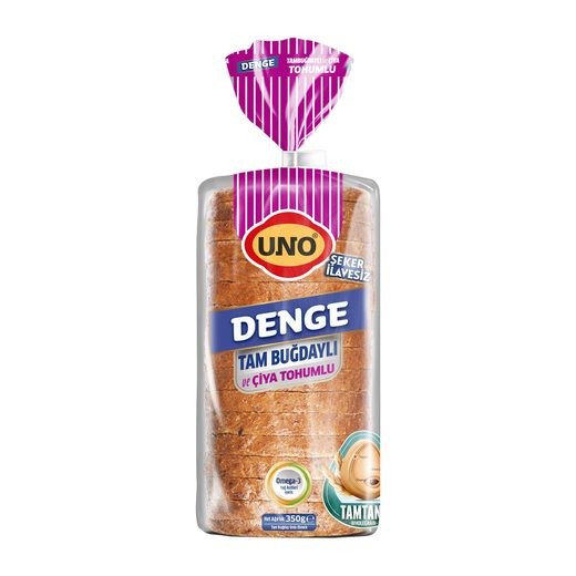 Uno Denge Tambuğdaylı ve Çiya Tohumlu Ekmek 350 Gr