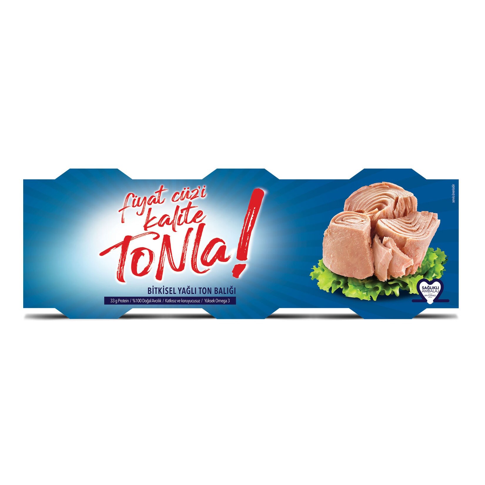 Dardanel Tonla Ayçiçek Yağlı Ton Balığı 3x75 Gr