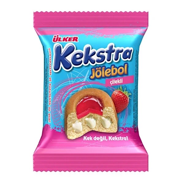 Ülker Kekstra Jölebol Çilek 40 Gr