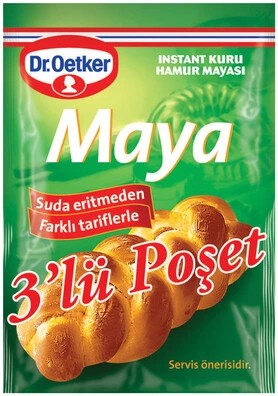 Dr. Oetker Instant Maya 3'lü