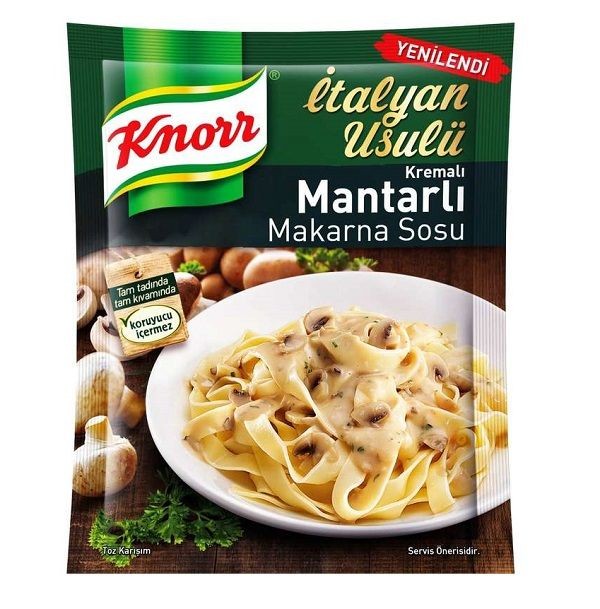 Knorr Makarna Sosu Kremalı Mantar 52 Gr