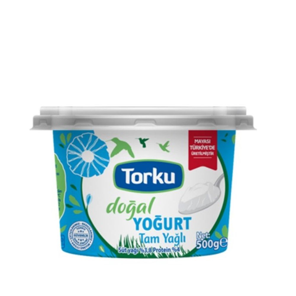 Torku Tam Yağlı Yoğurt 500gr