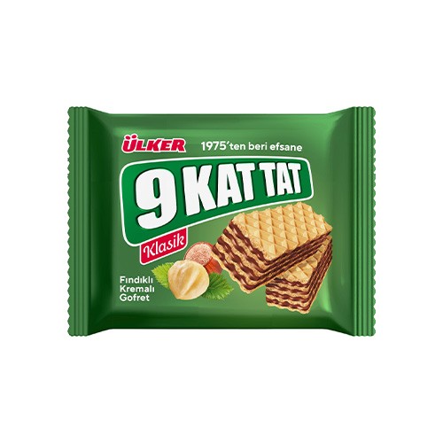 Ülker 9 Kat Klasik Fındıklı Gofret 39 Gr