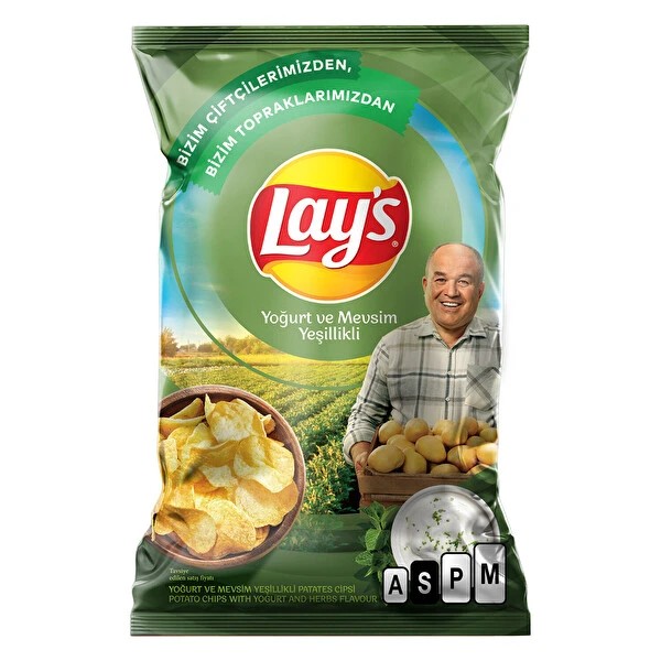 Lays Yoğurtlu Ve Mevsim Yeşillikli Cips 145 Gr