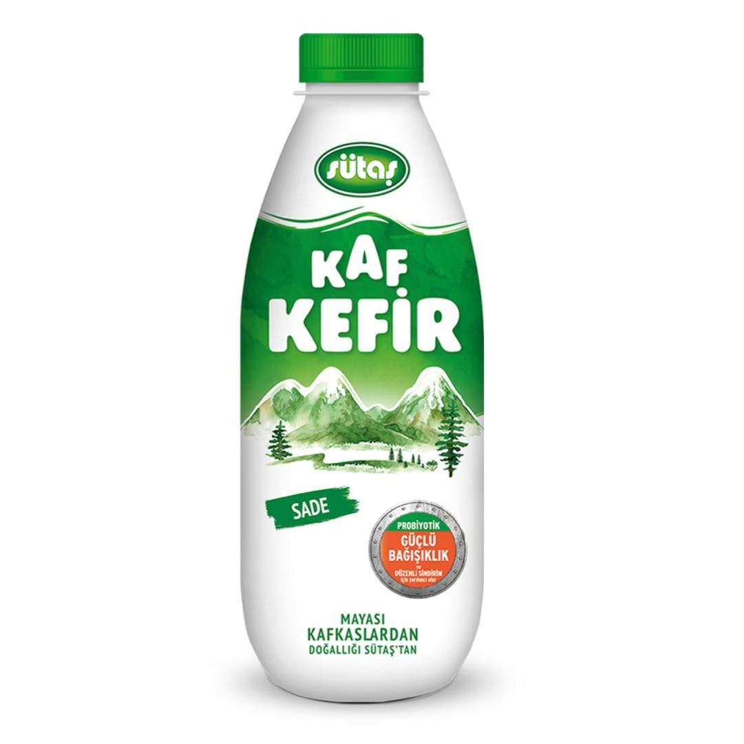 Sütaş Kaf Kefir Sade 1 L