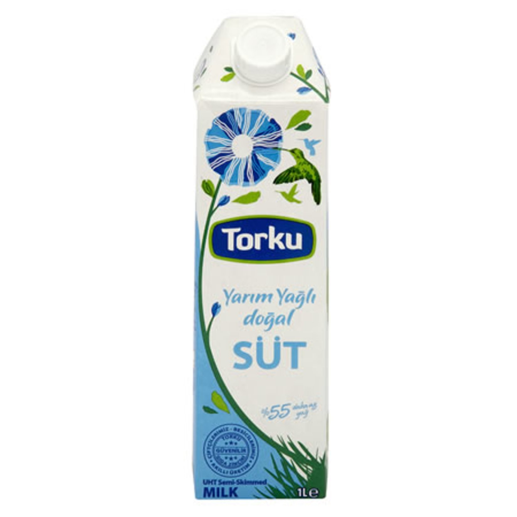 Torku Yarım Yağlı Süt 1 L