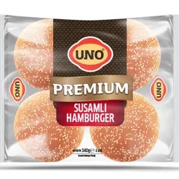 Uno Premium Hamburger 4 Adet