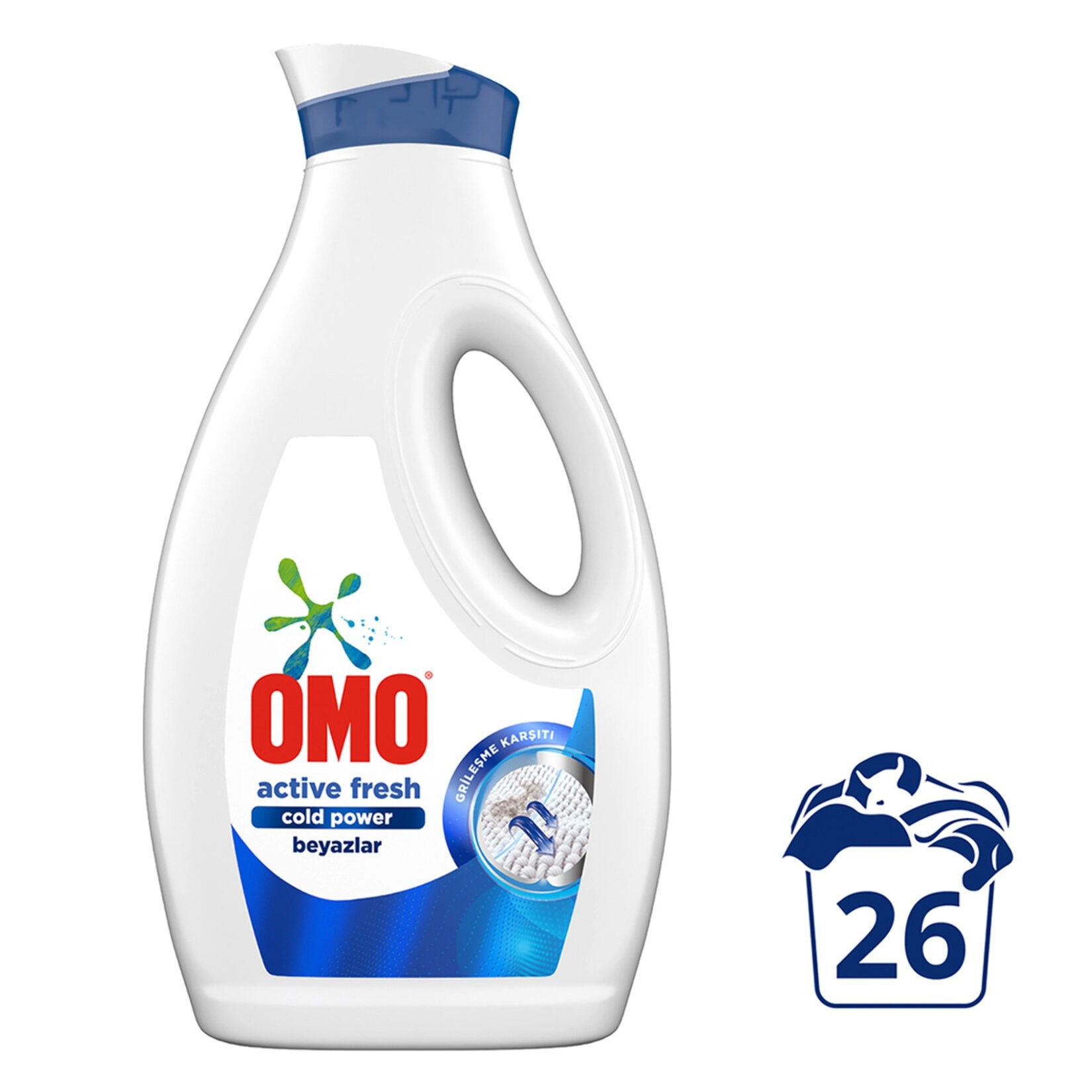 Omo Sıvı Active Fresh Cold Power 1690 Ml