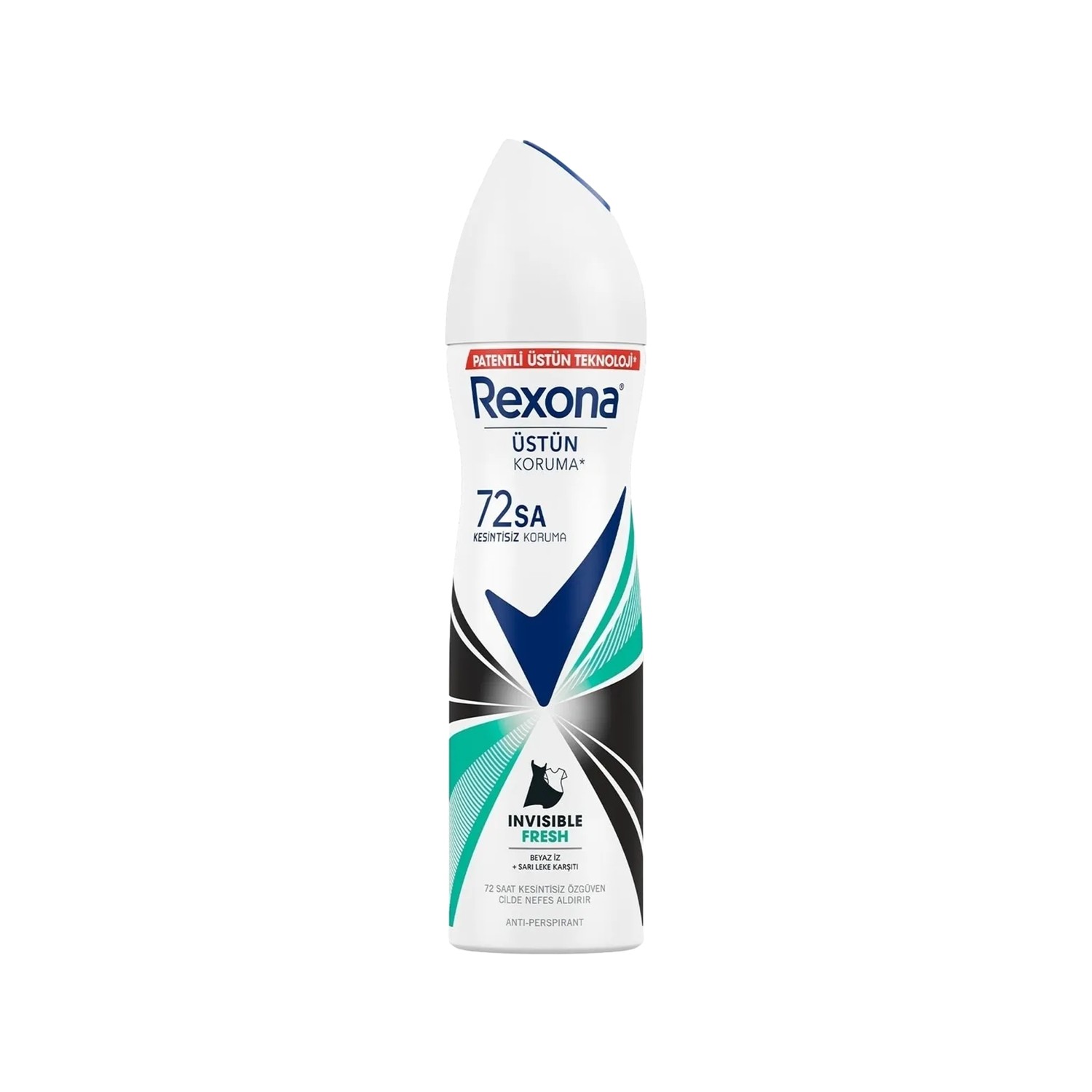 Rexona Kadın Deodorant Invisible  Fresh Antiperspirant 150 Ml