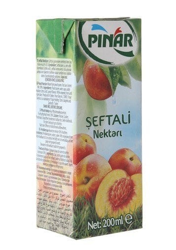 Pınar Şeftali Meyve Suyu 200 Ml