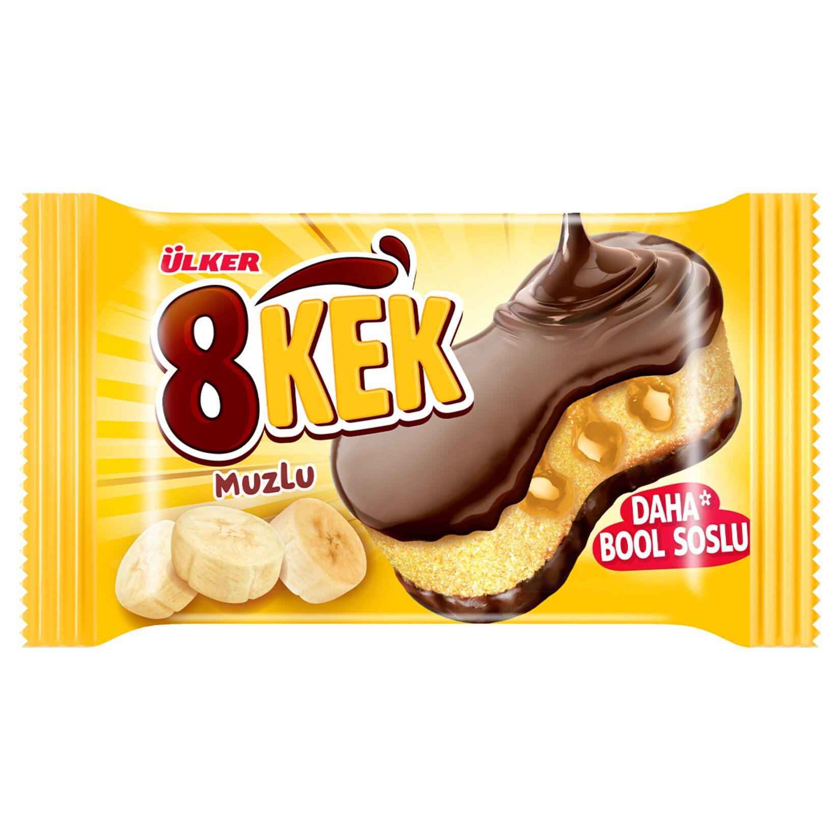 Ülker 8 Kek Muzlu 55 Gr