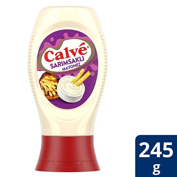 Calve Sarımsak Mayonez 245 Gr