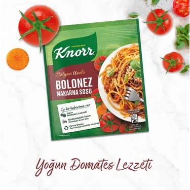 Knorr Makarna Sosu Spagetti Bolonez 45 Gr