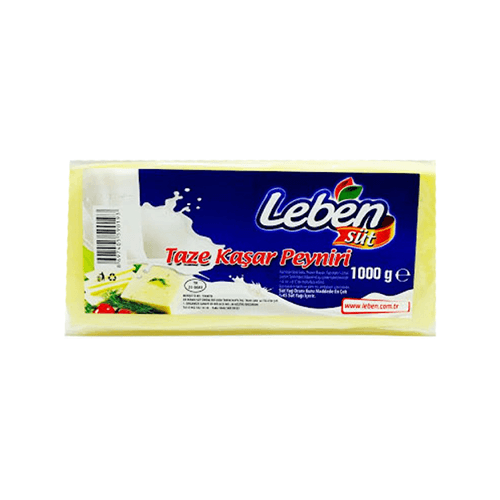 Leben Taze Kaşar 1 Kg