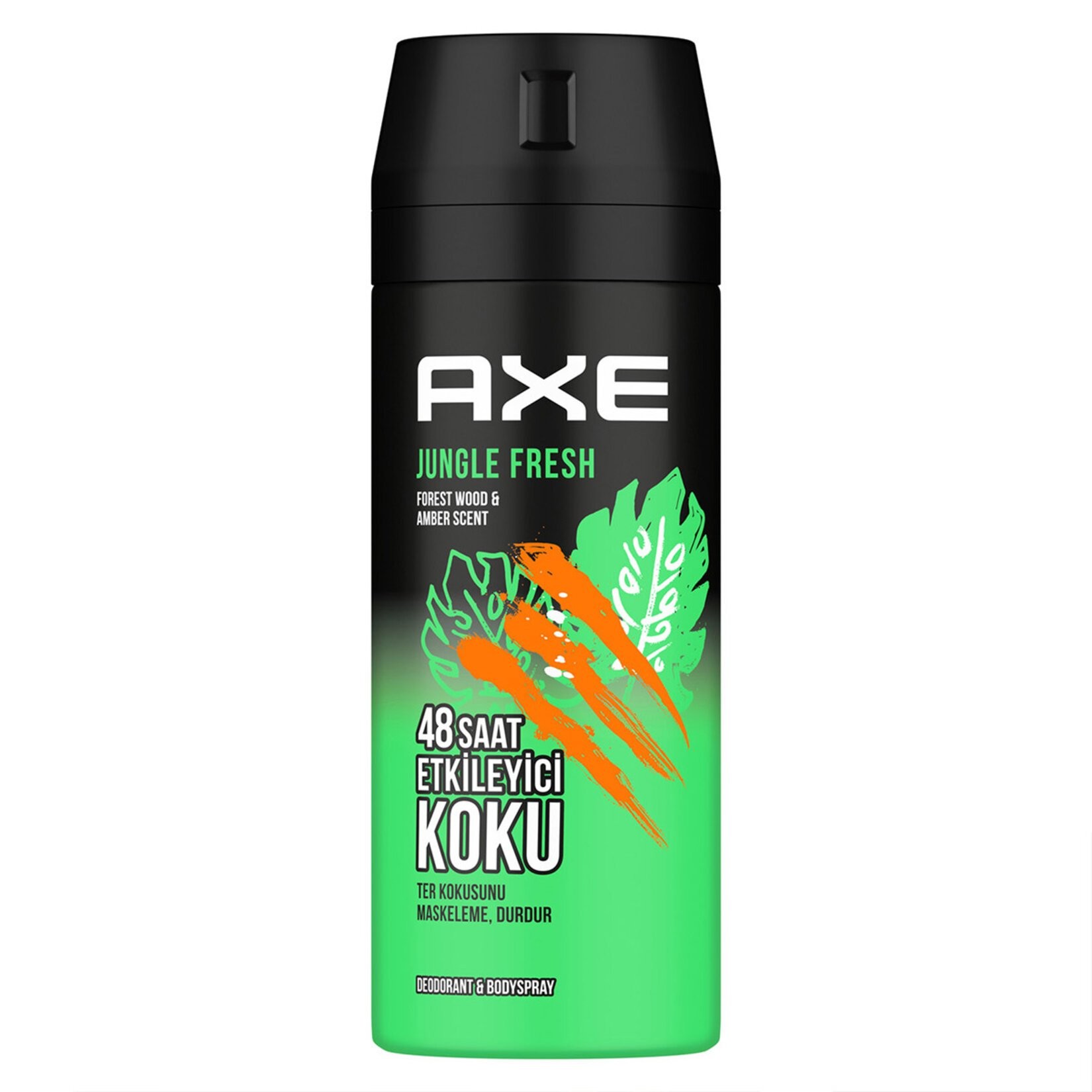 Axe  Deodorant Jungle Fresh 48 Saat Etkileyici Koku 150 Ml